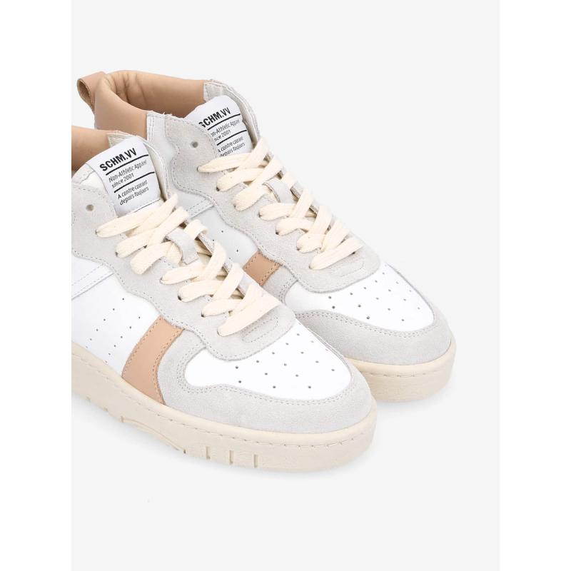 WINSTON MID W - SUEDE/NAPPA - GELO/NUDE